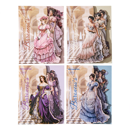 #20042 Vintage Lady Series Sticker