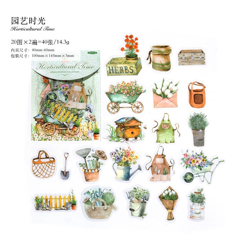 #20255 Garden Series Sticker