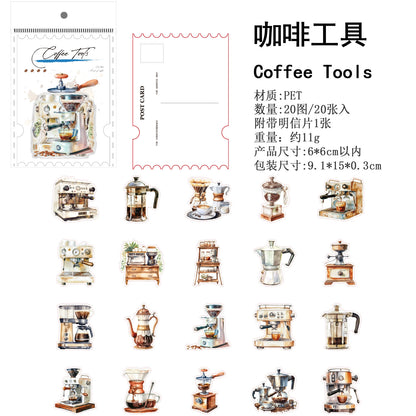 #02808 Beautiful Flower Series Sticker