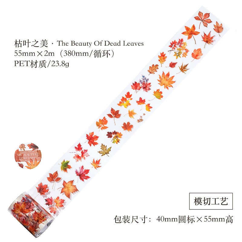#03184 Fallen Leaves  Series Precut Tape