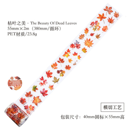 #03184 Fallen Leaves  Series Precut Tape
