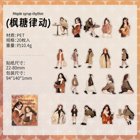 #02908Girls and Boys Series Sticker