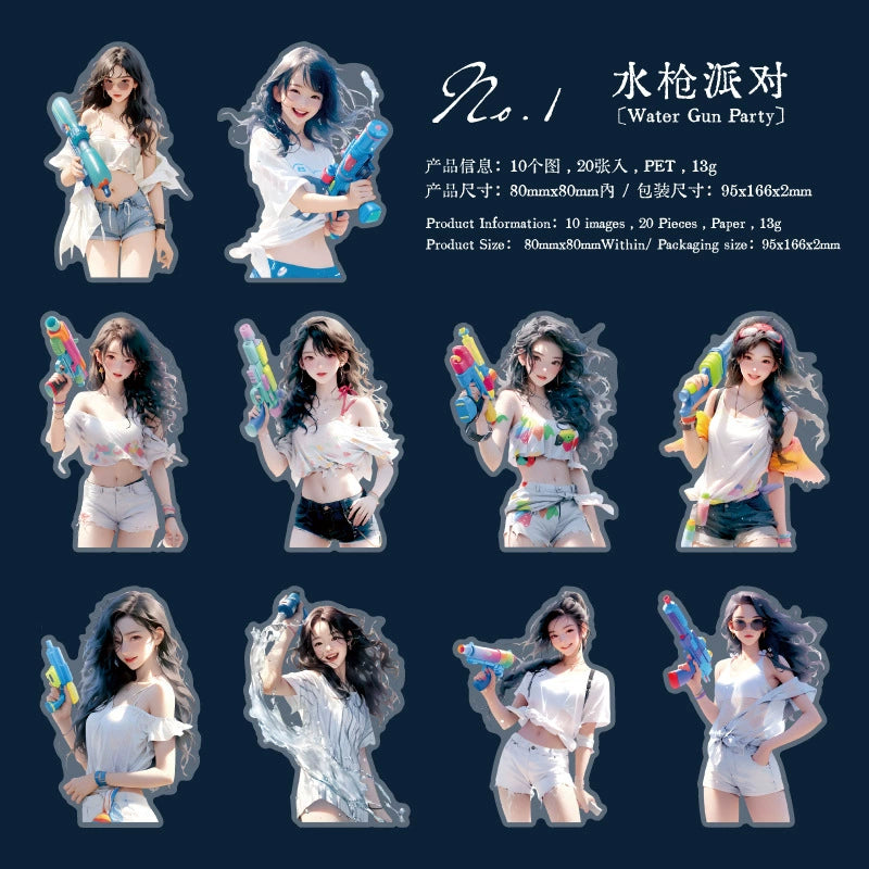 K2#20957 PET Sticker