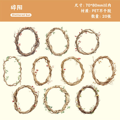 #02906 Branch Series Sticker