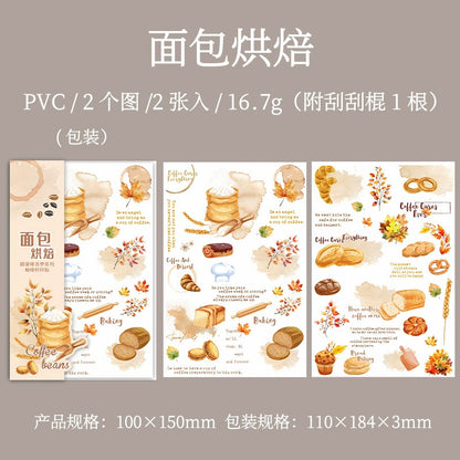#20316 Coffee Series Transfer Sticker