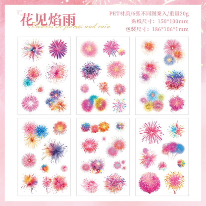 #20039 Firework Series Sticker