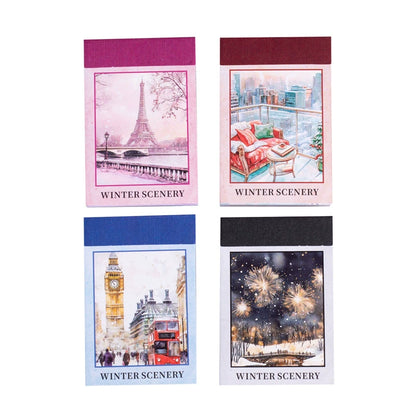 #20195 Snow Village Series Sticker Book