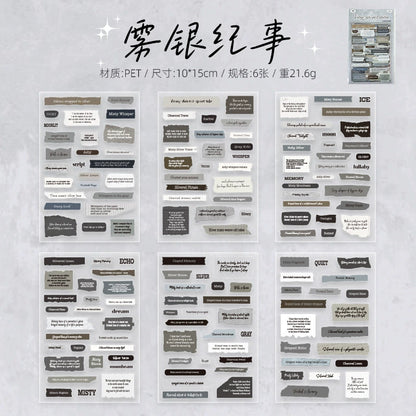 #20479 Word Series Sticker