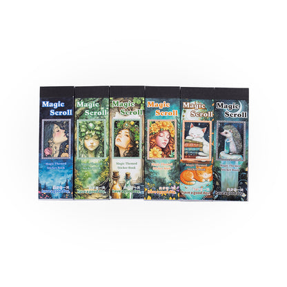 #02966 Magic Animal Book Series Sticker/Paper Book