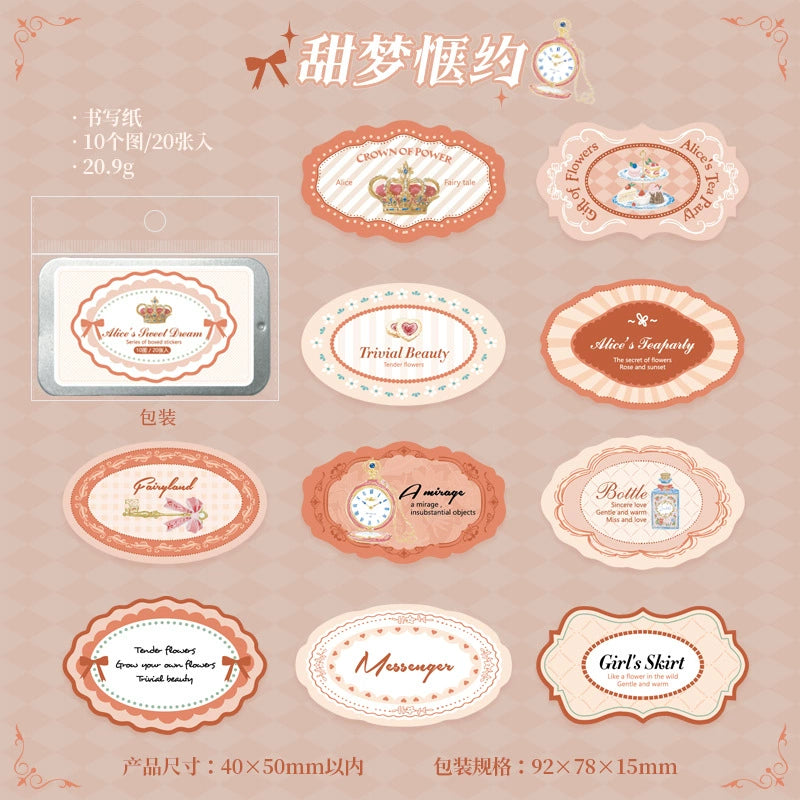 #20504 Alice Sweet Dream Series Sticker