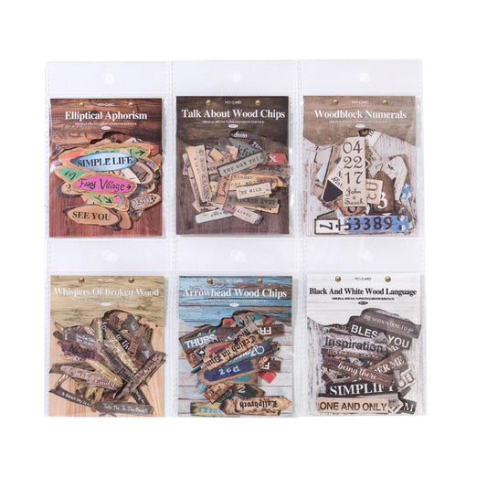 #20402 Word Tag Series Sticker