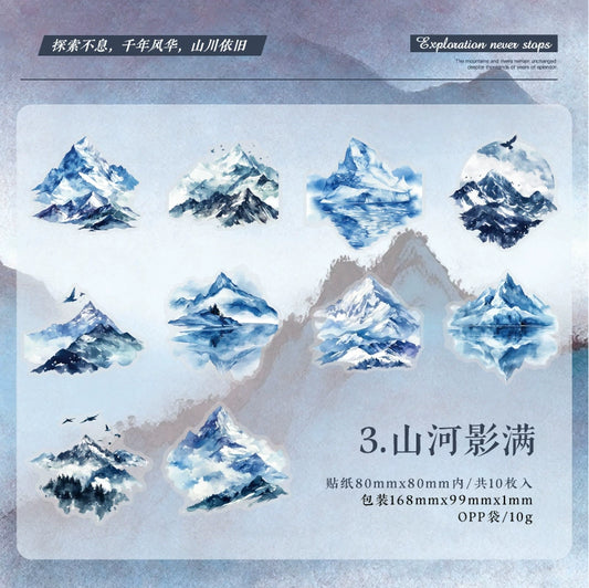 #20122 Mountain Series Sticker