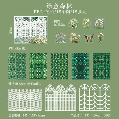 #20182 Lace Window and Wall Series Sticker