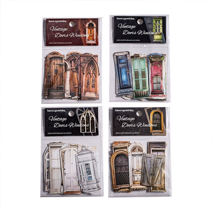 #20093 Vintage Door and Window Series Sticker