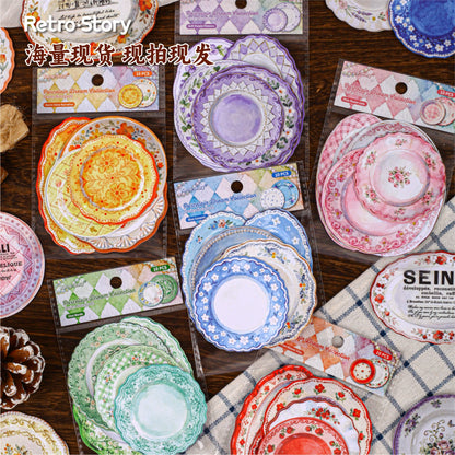 #20095 Clay Plate Series Sticker