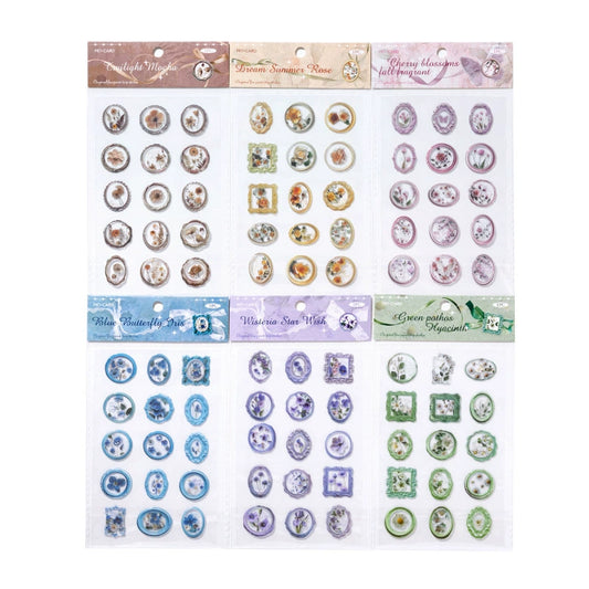 #20001 Fire Wax Stamp Series Sticker