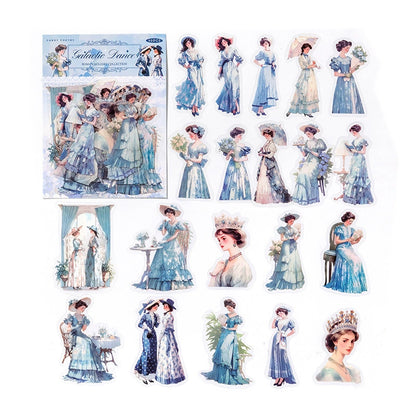 #20068 Vintage Lady Series Sticker