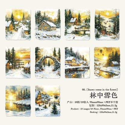 #20475 Sound of Snow Falling Series Sticker