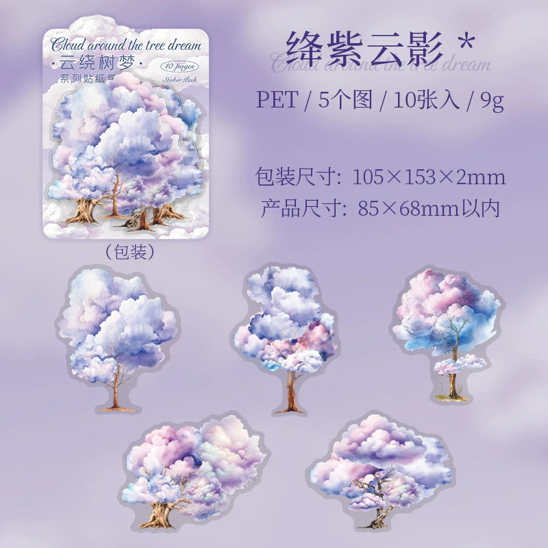 #20263 Cloud Tree Series Sticker