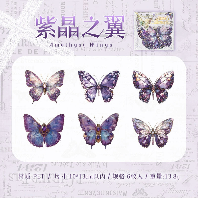 #20436 Jewelry Butterfly Series Sticker