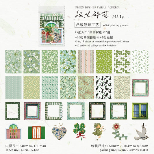 #02950 Garden Post Office Series Sticker/Paper