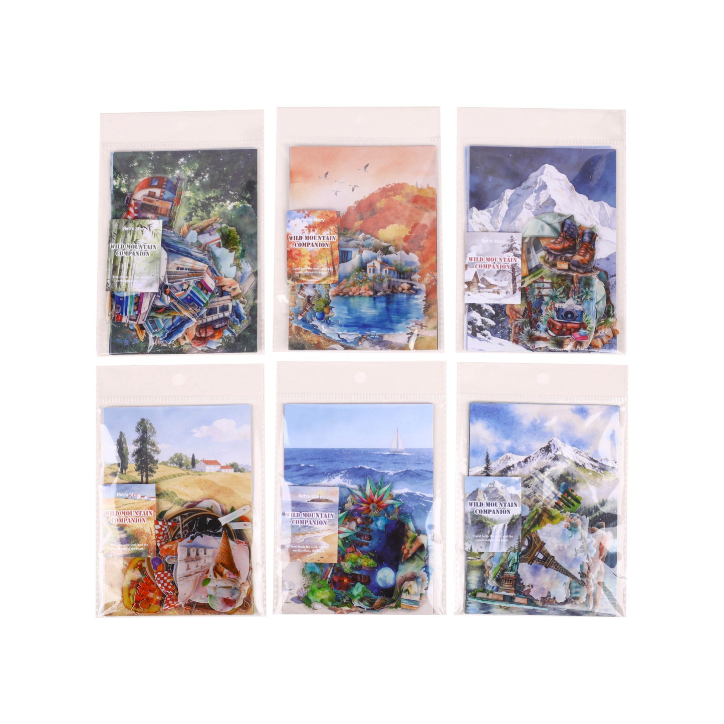 #20603 Wild Mountain Companion Series Sticker/Paper