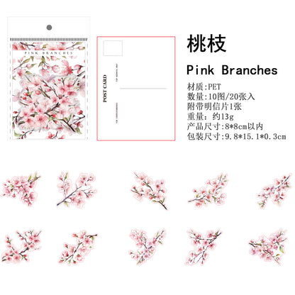 H4#20043 Branch Series Sticker
