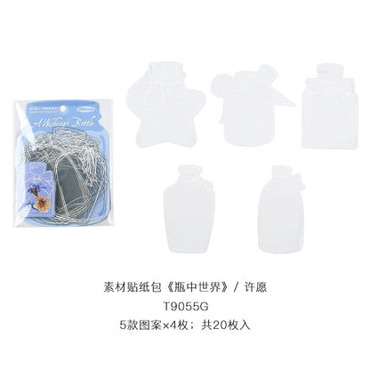 #20169 Bottle Series Sticker