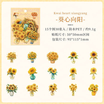 #20100 Flower Bundle Series Sticke