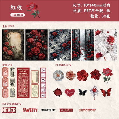 #20353 Flower Series Sticker/Paper