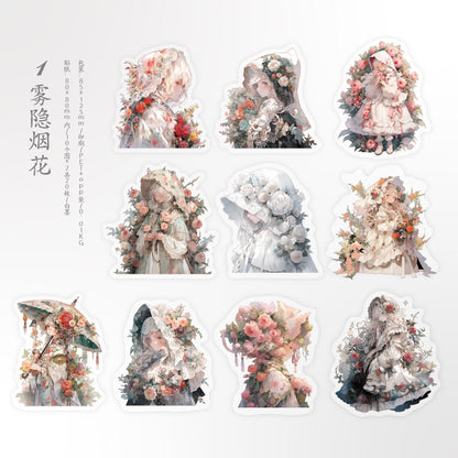 #20235 Flower Girl Series Sticker