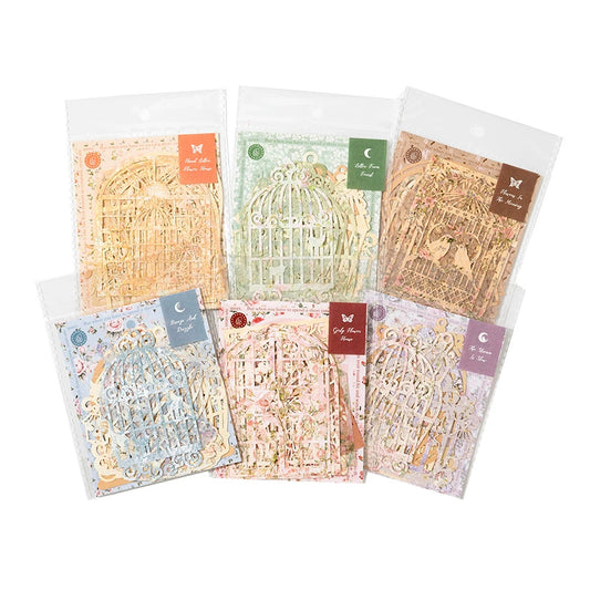 #20601 Bird Cage and Window Series Sticker