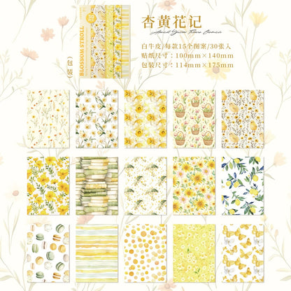 A5#20582 Blossom Stroll Series Paper