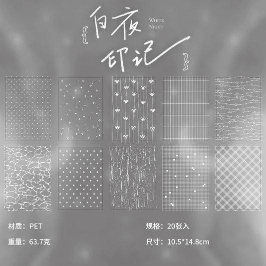 #20600 Web Background Series Sticker