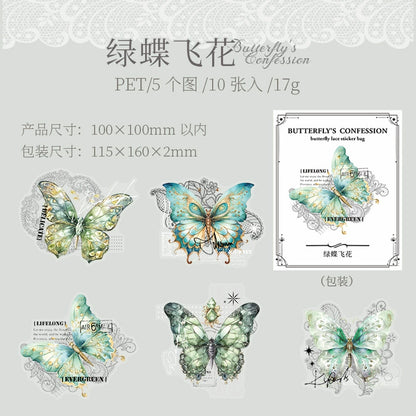 #20499 Butterfly's Confession Series Sticker