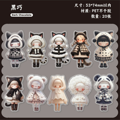 #20246 Cute Doll Series Sticker