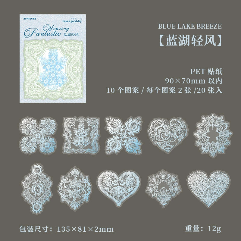 #20188 Lace Strip Series Sticker