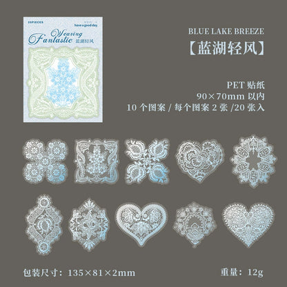 #20188 Lace Strip Series Sticker