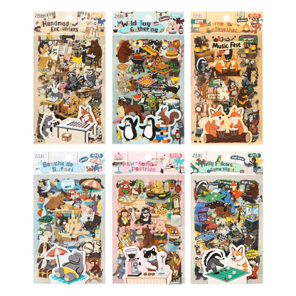 B1#20610 Animal Series Sticker
