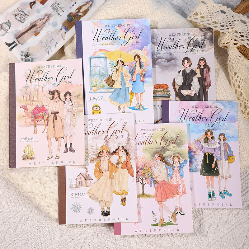 #02190 Weather Girl Series Sticker
