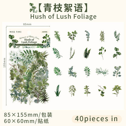#20189 Natural Greenery Series Sticker