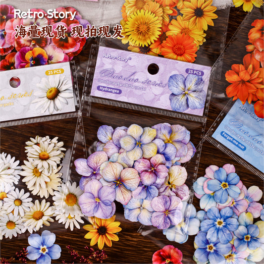 #02955 Mix Flower Series Sticker