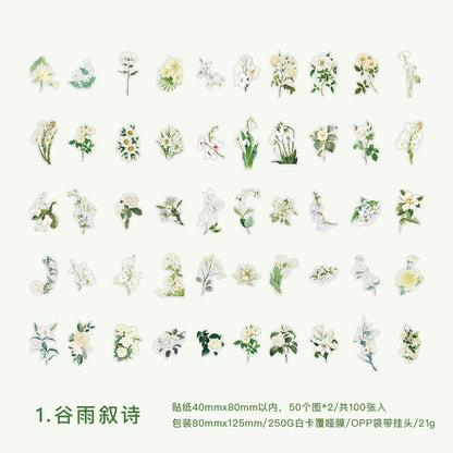 #20309 Flower Series Sticker