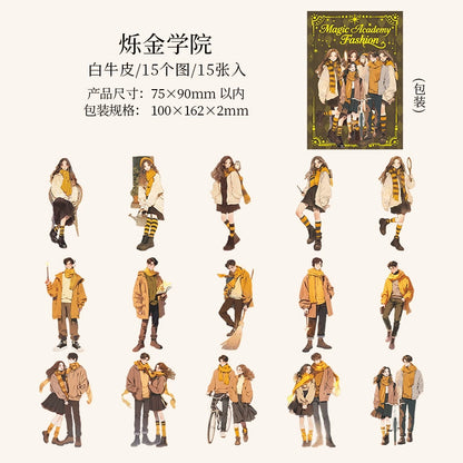 #20159 Magic College Teenager Series Sticker