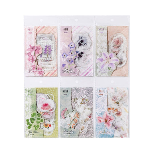 #20375 Lace Tag Series Sticker