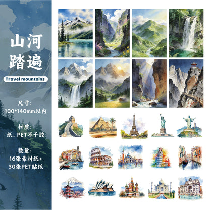 #20603 Wild Mountain Companion Series Sticker/Paper