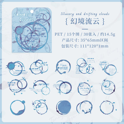 #02910 Fantasy Words Series Sticker