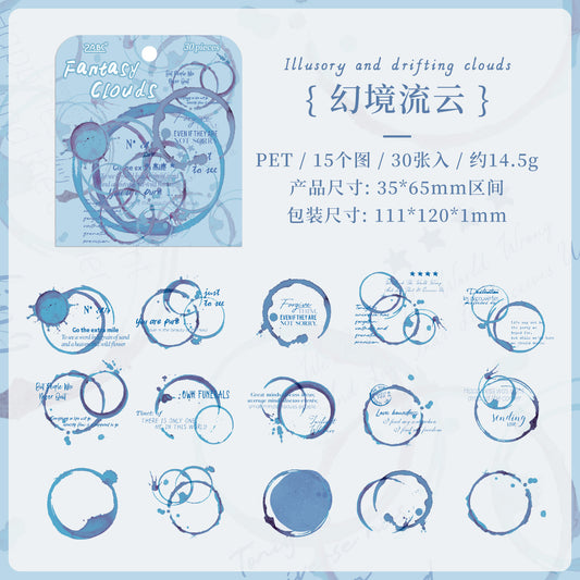#02910 Fantasy Words Series Sticker