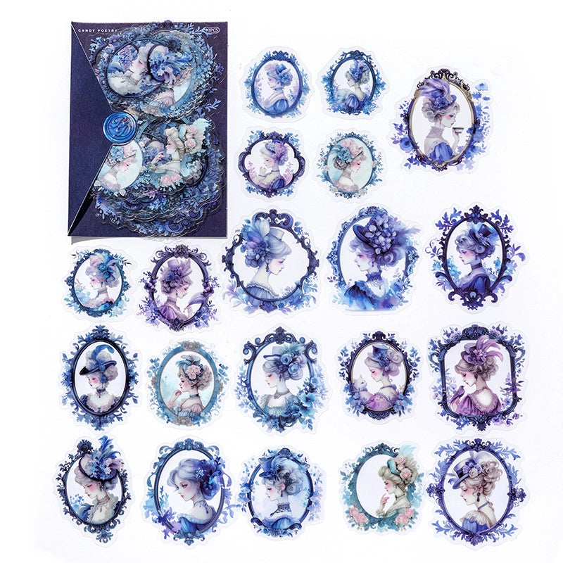 #20002 Vintage Portrait Series Sticker