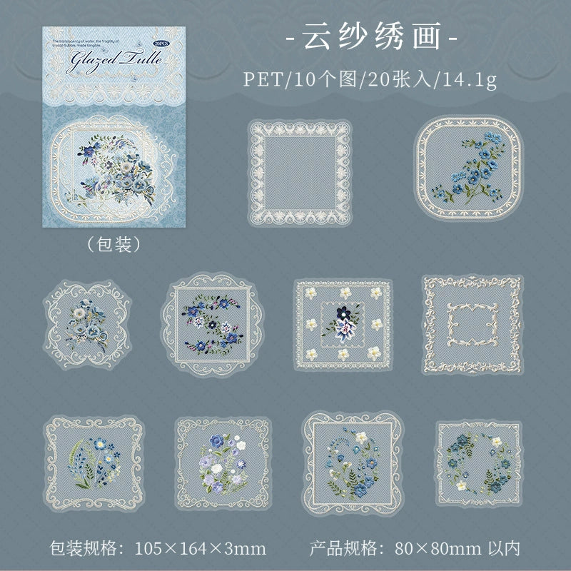 #20722 PET Sticker Lace